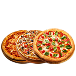 Any 3 X-large Pizzas 